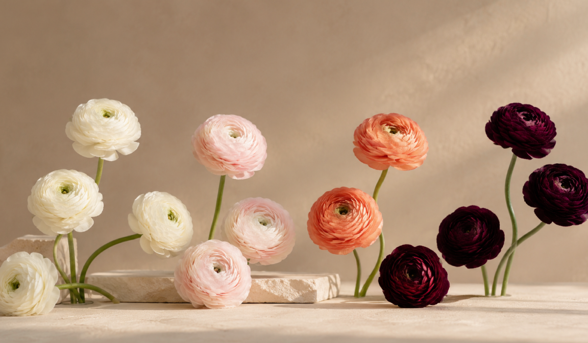 Ranunculus for the Late Summer Shift